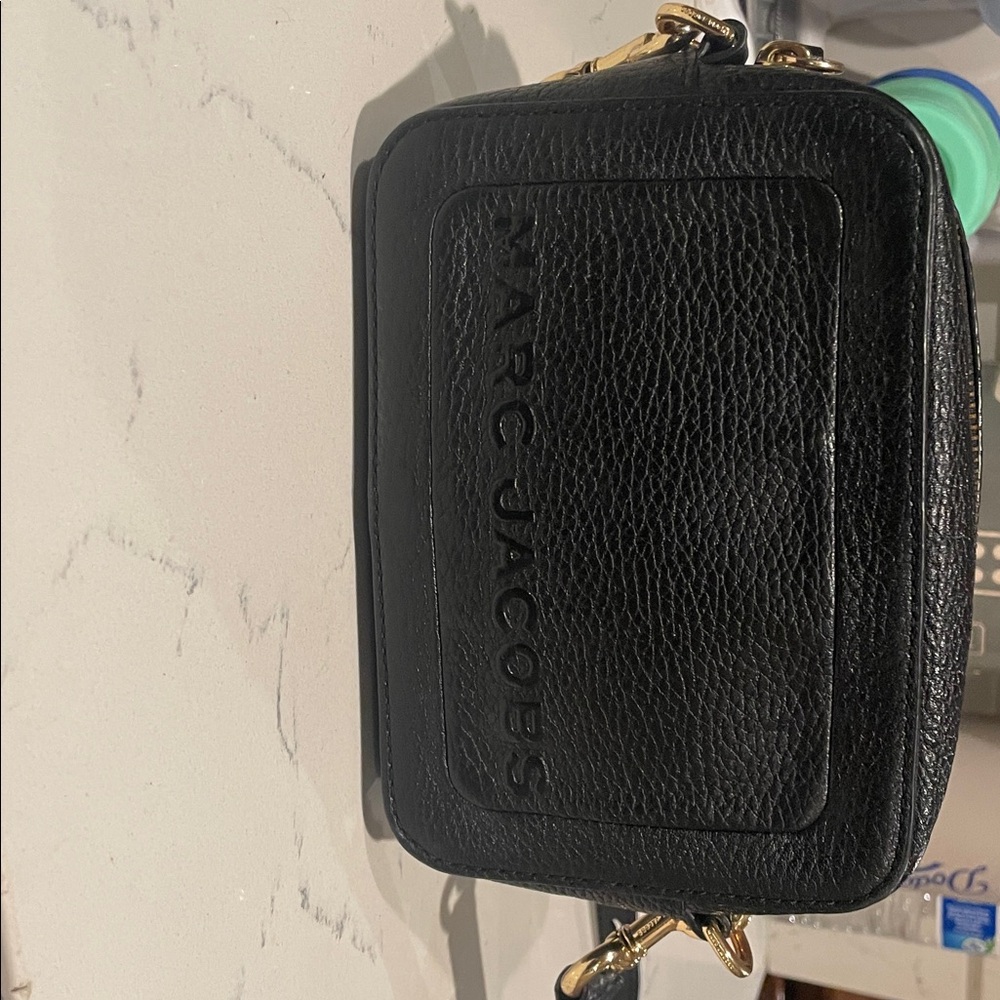 Marc Jacobs Black Pebbled Leather Bag